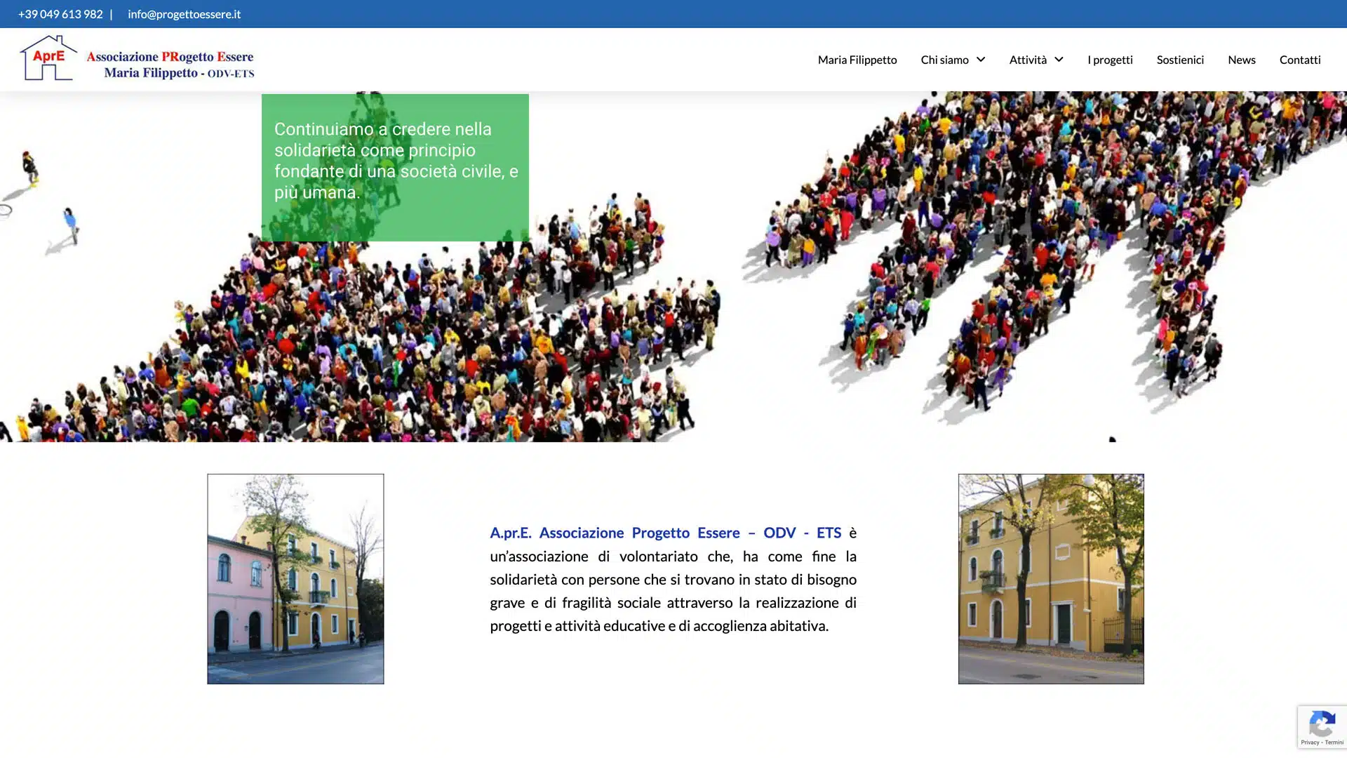 Featured image for “Associazione Progetto Essere”